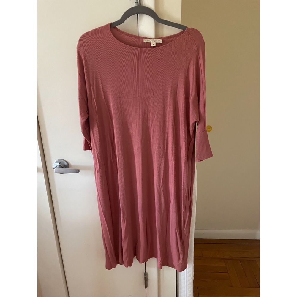 MIMUMAXI frock in rose